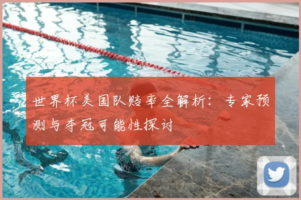 世界杯美国队赔率全解析：专家预测与夺冠可能性探讨